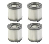 Lot de 4 filtres de rechange pour aspirateur Delonghi Colombina Pro Midi XLM355 XLM408 XLM417 XLM419 XLM510