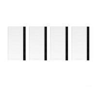Lot de 4 filtres de rechange pour aspirateur robot Lefant M3/M3 Max, filtres HEPA 4/10 pièces pour une meilleure capture de la poussière et l'hygiène du sol