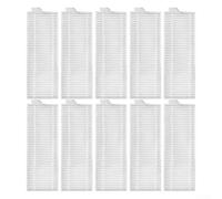 Lot de 4 filtres de rechange pour aspirateur robot RV2, filtre à haute efficacité pour poussière et squames d'animaux avec design en maille durable pour la maison Clea (lot de 10)