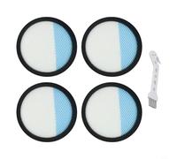 Lot de 4 filtres de rechange pour aspirateur sans fil 18 V modèles PBLSV716K, PBLSV717K, PBLSV716B, améliore l'air intérieur