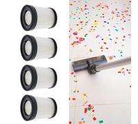 Lot de 4 filtres de rechange pour aspirateur sans fil pour Lubluelu 202 pour Oraimo OSV-102, lavables et réutilisables (lot de 4)