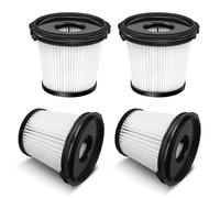 Lot de 4 filtres de rechange pour aspirateur sans fil Shark Detect Pro IW3611DE, IW3612EU, IW1611DE, BU3521EU, BU1120EU, lavables, réutilisables pour filtres, conteneurs à poussière, impuretés