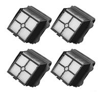 Lot de 4 filtres de rechange pour aspirateur sec et humide Tineco pour iFloor 3 Breeze Plus, lavable et réutilisable, protège le moteur en filtrant la poussière et l'air d'échappement