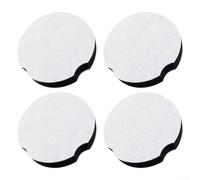 Lot de 4 filtres de rechange pour aspirateur vertical Bissell 3437F 1604896 conçus pour bloquer la poussière fine et maintenir la fonction d'aspiration