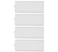 Lot de 4 filtres de rechange pour aspirateurs robots TP-Link RV10, RV10 Plus, RV30 et RV30 Plus, compatibles HEPA, lavables (4 pièces)
