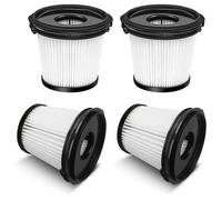 Lot de 4 filtres de rechange pour aspirateurs sans fil Shark Detect Pro IW3611DE lavables et les bacs à poussière