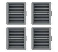 Lot de 4 filtres de rechange pour brosse à récurer les sols légers Yoniev, conçus pour capturer efficacement la poussière à l'aide de papier filtre pour une efficacité de nettoyage améliorée