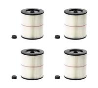 Lot de 4 filtres de rechange pour cartouches humides et sèches pour aspirateur Craftsman Shop Vac 17816 9-17816 ou 17 gallons et plus grands
