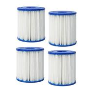 Lot de 4 filtres de rechange pour jacuzzi gonflable Bestway I - Pour 58093
