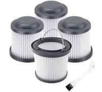Lot de 4 filtres de rechange PVF110 pour aspirateurs à pivot Black & Decker PHV1810, PHV1210, BDH2000PL, BDH2020FLFH, par rapport à la pièce # PVF110,90552393