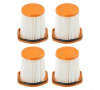 Lot de 4 filtres de rechange Shark Evopower pour iQ+ CS851JMVAE, pour aspirateurs iQ CS851J, STD+ CS150JAE, pour filtration de style HEPA avec mousse lavable pour particules fines et (4 paquets)