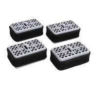 Lot de 4 filtres de toilette de rechange compatibles avec TOTO pour Washlet, absorbeur d'odeurs au charbon actif pour S500e S550e SW3044 SW3046, neutraliseur d'odeurs de salle de bain