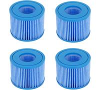 Lot de 4 filtres de Type VI pour Best-Way Filtre Piscine Cartus Taille 6 Piscine Filtre Cartouche -58323,Cartouches de Filtre Spa Filtre de Nettoyage de Piscine
