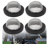 Lot de 4 filtres d'entrée 7000123 avec joint compatible avec les pompes de nettoyeur haute pression Sim-pson et pour pompes à connexion filetée femelle de 1,9 cm DXPW4240-CA DXPW3025 DXPW4035 DPW3835