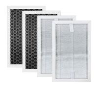Lot de 4 filtres déshumidificateurs compatibles avec les déshumidificateurs Bosch Dry Series 1000, 2000 et 4000, filtre de rechange 2 en 1 pour purificateur d'air