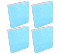 Lot de 4 filtres d'humidificateur de rechange compatibles avec humidificateur Honeywell HEV615 HEV620 HFT600 Bleu/blanc