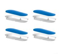 Lot de 4 filtres distributeurs d'eau en maille de coton rond pour fontaine | Piège efficacement les impuretés pour une meilleure hydratation et santé, installation facile, s'adapte à la plupart des