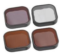 Lot de 4 Filtres d'objectif TELESIN CPL / ND8 / ND16 / ND32 pour Gopro Hero 9 G