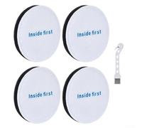 Lot de 4 filtres en mousse E0202 compatibles avec les aspirateurs NEU180/NEU181/NEU182, lavables et réutilisables, pièces de rechange pré-moteur pour brosse de nettoyage de maison