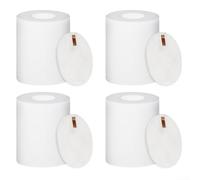 Lot de 4 filtres en mousse et feutre de rechange pour aspirateur robot Shark IQ, compatibles avec R101AE/RV1001AE/UR1005AE, lot de 4 filtres
