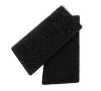 Lot de 4 filtres éponge de rechange pour aspirateurs Bauknecht - Compatible avec les séries TREND, PRIME, STAR, PLATINUM, PLUS, ECO, SUPER, PREMIUM & CARE (pièce n° 481010716911/8015250474909)