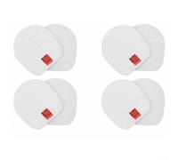 Lot de 4 filtres éponge de rechange pour aspirateurs Shark IZ362H, Z440H, IZ462H, IZ482H, IZ162H, conçus pour capturer la poussière fine et prolonger la durée de vie de l'appareil
