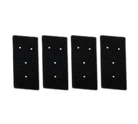Lot de 4 filtres éponge pour sèche-linge Bauknecht 481010716911, pièce de rechange pour modèles TR Star, filtres en mousse flexibles et légers pour retenir la poussière