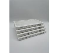 Lot de 4 Filtres G4 Aerofilter - Compatibles Murprotec CTA Modèles 2, 3 et 4 - 252x153x22 mm - Filtration Double Flux - Synthétique - Facile à Installer - Marque Française - Livraison Gratuite