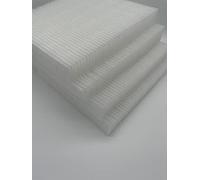 Lot de 4 Filtres G4 Aerofilter - Compatibles VMC ALDES Dee Fly Modulo Auto/Hygro avec By-Pass - 310x278x48 mm - Double Flux - Filtration Synthétique - Marque Française - Livraison Gratuite