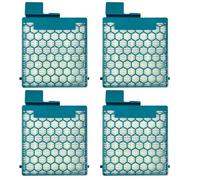 Lot de 4 filtres HEPA compatibles avec aspirateur Miele Boost CX1 Active, PowerLine, Allergy, Parquet PowerLine, Filtre de rechange pour SF-HY 60 / SF-HA 60