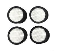 Lot de 4 filtres HEPA compatibles avec Laresar Elite 3 et pour aspirateurs WLUPEL KBHO15, lavables contre les allergènes et les poussières fines