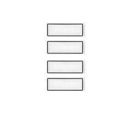 Lot de 4 filtres Hepa compatibles avec les aspirateurs robots 360 X90 X95 S9