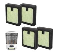 Lot de 4 filtres HEPA de rechange compatibles avec le sèche-linge Baby Brezza Advanced et le nettoyeur de bouteille Baby Brezza Pro