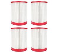Lot de 4 filtres HEPA de rechange compatibles avec les grands aspirateurs 49-90-1977 0910, 0920, 0930, 0931