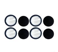 Lot de 4 filtres HEPA de rechange lavables pour aspirateur, capture de la poussière fine, matériau durable, compatible avec les modèles 3 et KBHO15, adapté aux animaux et aux enfants