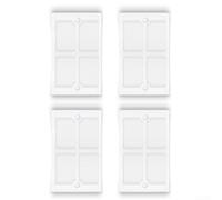 Lot de 4 filtres HEPA de rechange pour aspirateur ECOVACS pour Deebot X8 T80