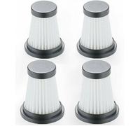Lot de 4 filtres HEPA de rechange pour aspirateur sans fil pour Moosoo K12 K12 Pro K13, pour Genius Invictus One 1.0 X7 / 2.0, pou
