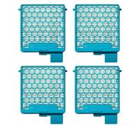 Lot de 4 filtres HEPA de rechange pour aspirateurs Miele Boost CX1 CAT & DOG PowerLine/Active/Allergy/Parquet, filtres d'hygiène anti-poussière fine, filtres alternatifs pour SF-HY 60