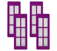 Lot de 4 filtres HEPA de rechange pour robot Eureka J15 Max Ultra à vidange automatique - Kit réutilisable pour capturer les particules fines, facile à installer