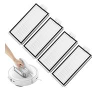 Lot de 4 filtres Hepa de rechange pour Xiaomi Roborock Q7 Max / Q7 Max+/ Q7 / Q7+/ Q8 Max/ Q8 Max +Q5 Pro/ Q5Pro +/ T8 Robot Aspirateur