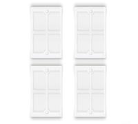 Lot de 4 filtres HEPA ECOVACS pour Deebot X8 T80 pour un air intérieur amélioré