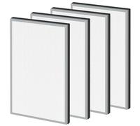 Lot de 4 filtres HEPA HE601 de rechange compatibles avec purificateur d'air Shark, modèles à 6 ventilateurs (HE601 et HE602) pièce # HE6FKPET