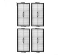 Lot de 4 filtres HEPA lavables, compatibles avec Roborock Saros-10R Robot Aspirateur Pièces de rechange Système de filtration de haute qualité