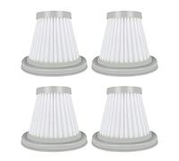 Lot de 4 filtres HEPA lavables pour aspirateur Deerma DX118C DX128C