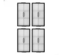 Lot de 4 filtres HEPA lavables pour aspirateurs Roborock S Series et Saros 10R supportant une utilisation multi-cycles