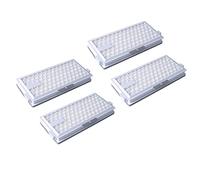 Lot de 4 filtres HEPA pour AirClean HA 50 modèles S4, S5, S6, S8, S8000, S6000, S5000, S4000, Complete C1 & C2 & C3