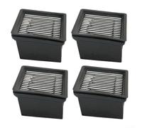 Lot de 4 filtres HEPA pour aspirateur robot Dreame pour K10 Plus, K10 Pro pour robot Mova 2.0 Pro - Piège à poussière haute efficacité Capture 99 % lavable Pièce de rechange (lot de 4)