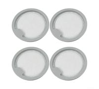 Lot de 4 filtres HEPA réutilisables pour aspirateur Xiaomi G30 Max/E203, pièce de rechange lavable et anti-poussière compatible avec les modèles G30MAX/E203