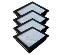 Lot de 4 filtres HEPA réutilisables pour modèles Super pour Coach Pro, partie 107315, maintient la poussière et à distance dans votre salon