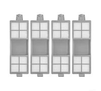 Lot de 4 filtres lavables de rechange compatibles avec les aspirateurs Roomba 205 et DustCompactor, le kit réutilisable comprend 2/4 pièces pour une performance optimale de l'aspirateur